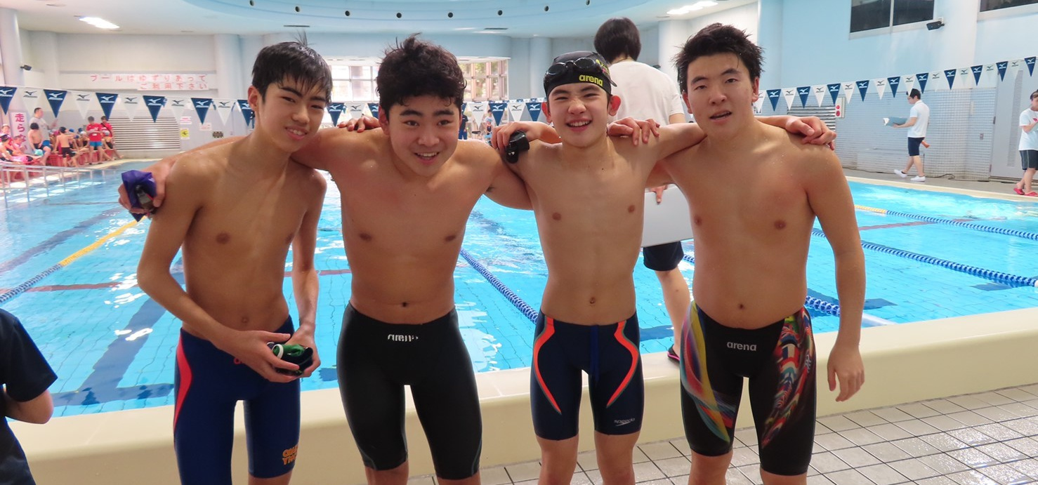中学生　競泳 