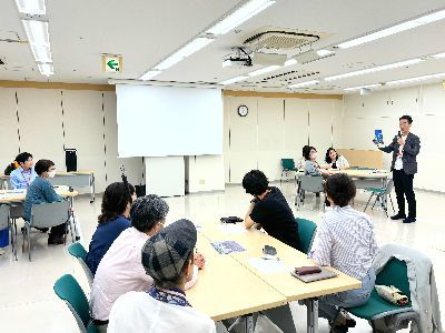 企業研修の会場の様子