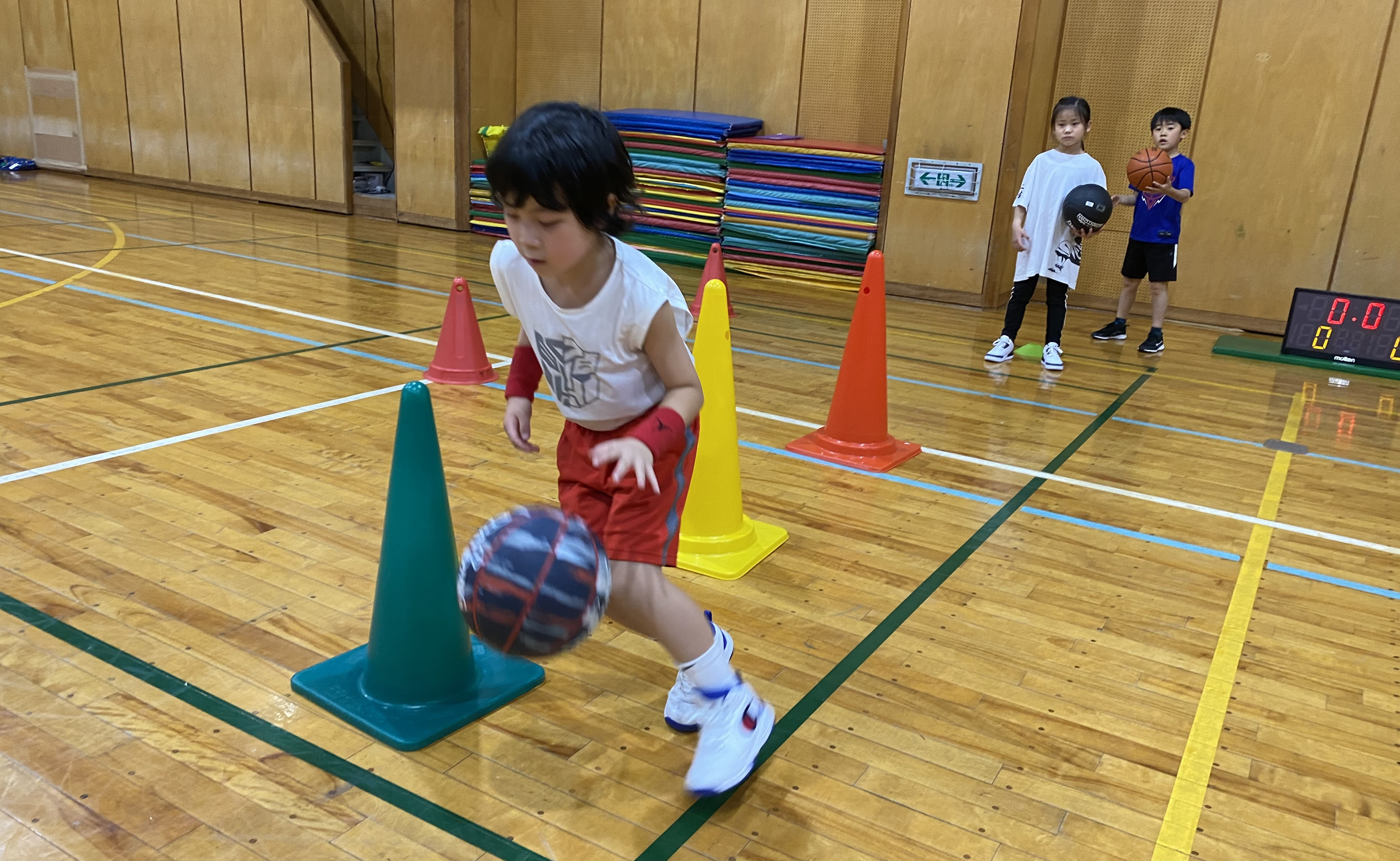 幼児年長：バスケットボール（集中プログラム）